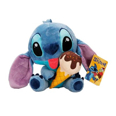 Sunman Dondurma Yiyen Stitch Peluş 25 cm