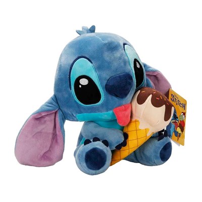 Sunman Dondurma Yiyen Stitch Peluş 25 cm