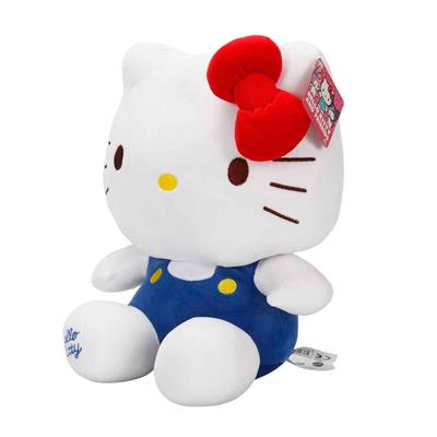 Sunman Hello Kitty Mavi Tulumlu Peluş S4 35 cm