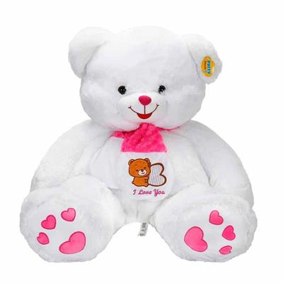 Sunman Kırmızı Atkılı Peluş Ayı 70 cm