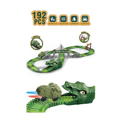 Kutulıu Pilli Raylı Dinozor Track 192 Parça