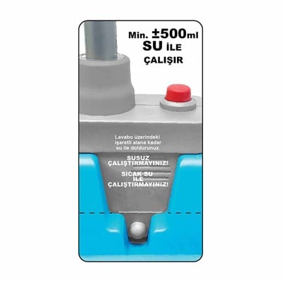 Pilli Modern Mutfak Lavabo Seti Pembe 25 Parça