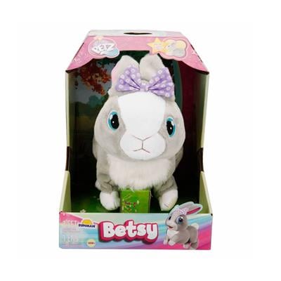 Sunman Sesli ve Hareketli Peluş Tavşan Betsy