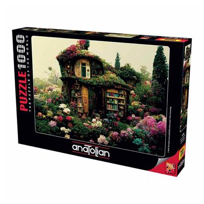 Anatolian Çiçekli Kütüphane 1000 Parça