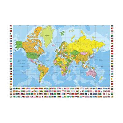 Anatolian Dünya Siyasi Haritası 700 Parça Puzzle