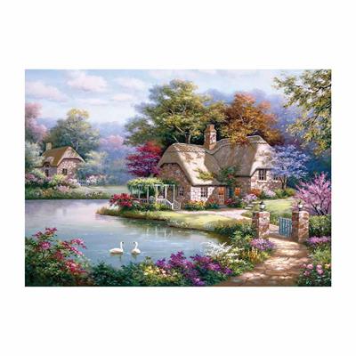 Anatolian Kuğular ve Kır Evi / The Swan Cottage 1500 Parça
