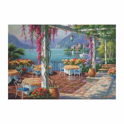 Anatolian Mor Salkımlı Teras / Wisteria Terrace 500 Parça