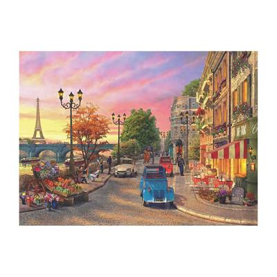 Anatolian Pariste Akşamüstü Seine Sunset 1000 Parça