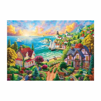 Anatolian Sahildeki Köy 260 Parça