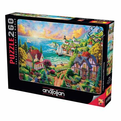 Anatolian Sahildeki Köy 260 Parça