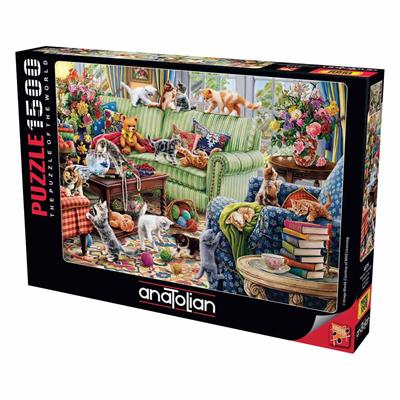 Anatolian Salondaki Yaramazlar Puzzle 1500 Parça