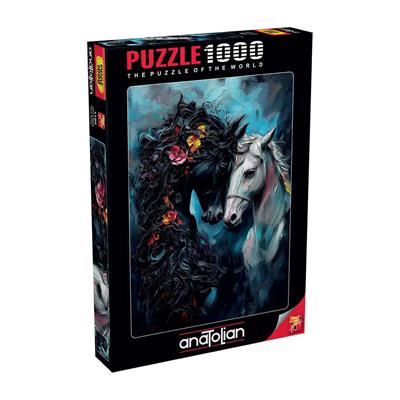 Anatolian Siyah Beyaz 1000 Parça Puzzle