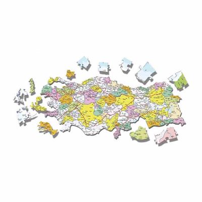 Anatolian Türkiye Haritası İller / Türkiye Map 110 Parça