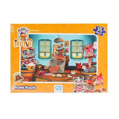 Ca Games Dedektif Reptir Frame Puzzle 35 Parça