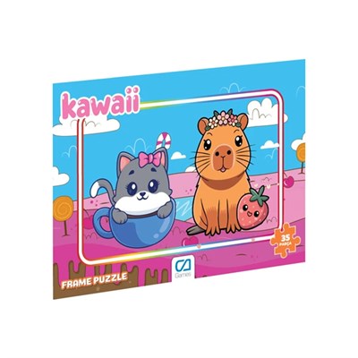 Ca Games Kawaıı Frame Puzzle 35 Parça