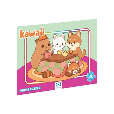 Ca Games Kawaıı Frame Puzzle 35 Parça