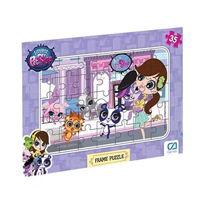 Ca Games Littlest Pet Shop Frame Puzzle 35 Parça