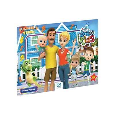 Ca Games Loolookids Frame Puzzle 35 Parça