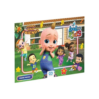 Ca Games Loolookids Frame Puzzle 35 Parça