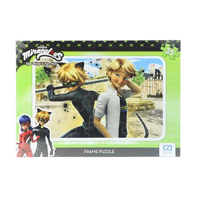 Ca Games Miraculous Frame Puzzle 35 Parça