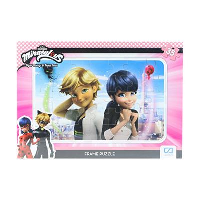 Ca Games Miraculous Frame Puzzle 35 Parça