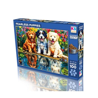 Ks Games Fearless Puppis Puzzle 100 Parça