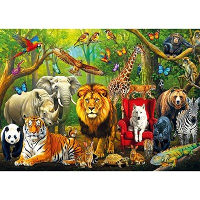 Ks Games Forest Animals Puzzle 100 Parça