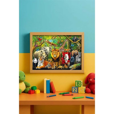 Ks Games Forest Animals Puzzle 100 Parça