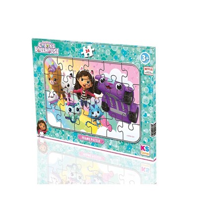 Ks Games Gabbys Dollhouse Frame Puzzle 24 Parça