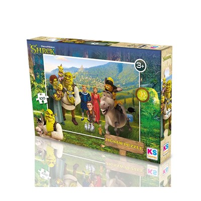 Ks Games Shrek Puzzle 100 Parça
