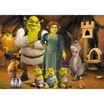 Ks Games Shrek Puzzle 50 Parça
