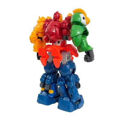 Birlik Oyuncak Sevimli Dönüşebilen Ultran 5li Buddies Süper Robot