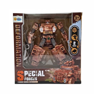 Duman Kutulu Dönüşebilen Robot