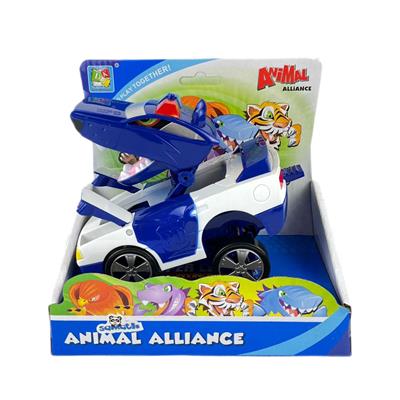 Samatlı Oyuncak Dönüşebilen Köpek Transformer Robot