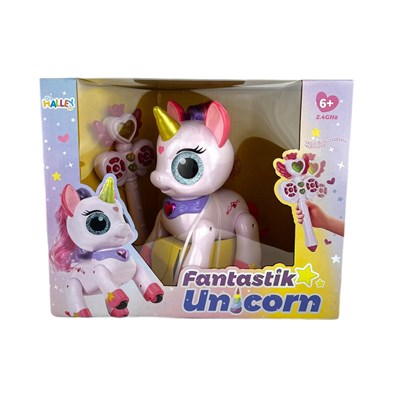 Seher Kumandalı Boynuzlu Robot At