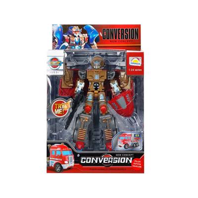 1:24 Sesli ve Işıklı Dönüşebilen Robot 22 cm