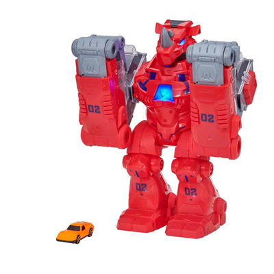 Sunman Teamsterz Sesli ve Işıklı Robo Wreckerz Rhino Slam Oyun Seti