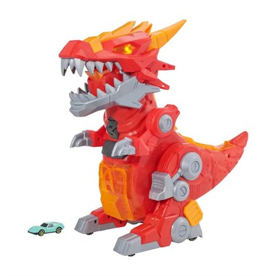 Sunman Teamsterz Sesli ve Işıklı Robo Wreckerz Mega Beast Oyun Seti