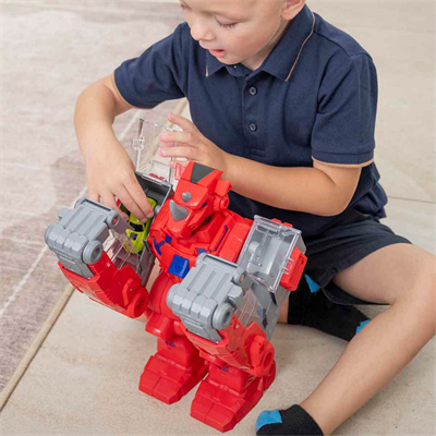 Sunman Teamsterz Sesli ve Işıklı Robo Wreckerz Rhino Slam Oyun Seti