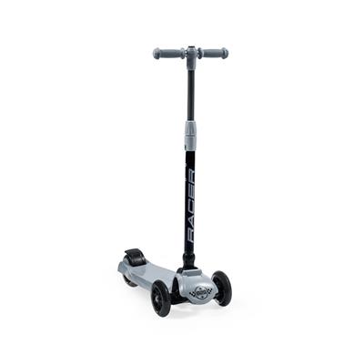 Baby 2Go Gri Racer Scooter 3 Tekerli Işıklı