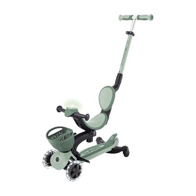 Globber Go Up Baby 360 Işıklı Scooter Zeytin Yeşili