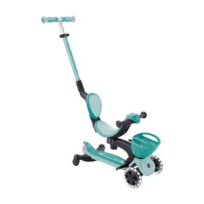 Globber Go Up Baby 360 Işıklı Scooter  Koyu Mint