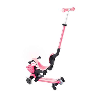 Globber Go Up Baby 360 Işıklı Scooter Koyu Pastel Pembe