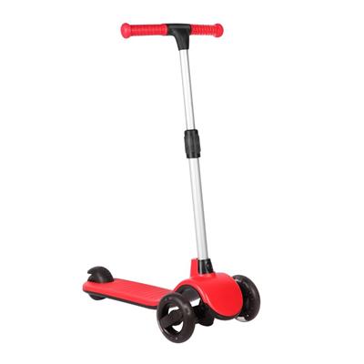 Lets Ride One 3 Tekerlekli Işıklı Kırmızı Scooter