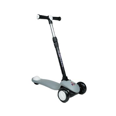 Pro Işıklı Üç Teker Katlanabilir Fren Sistemli Scooter Gri