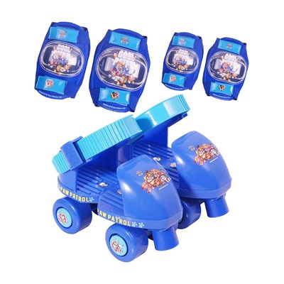 Sunman Rising Sports PAW Patrol Çantalı 4 Tekerlekli Paten Seti 25-31 Numara