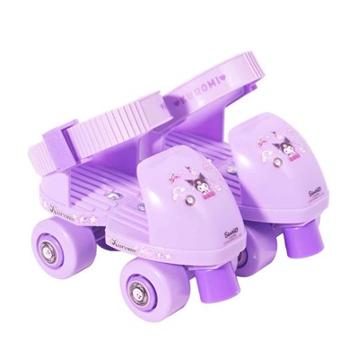 Sunman Rising Sports Kuromi Çantalı 4 Tekerlekli Paten Seti 25-31 Numara