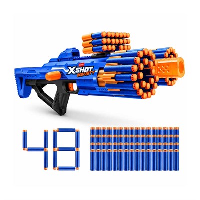 Sunman X-Shot Insanity Berzerko 48 Mermili Sünger Dart Atan Silah 68 cm