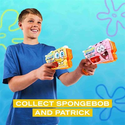 Sunman X-Shot Jr. SpongeBob SquarePants Fast Fill Skins Su Tabancası