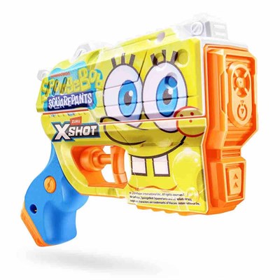 Sunman X-Shot Jr. SpongeBob SquarePants Fast Fill Skins Su Tabancası